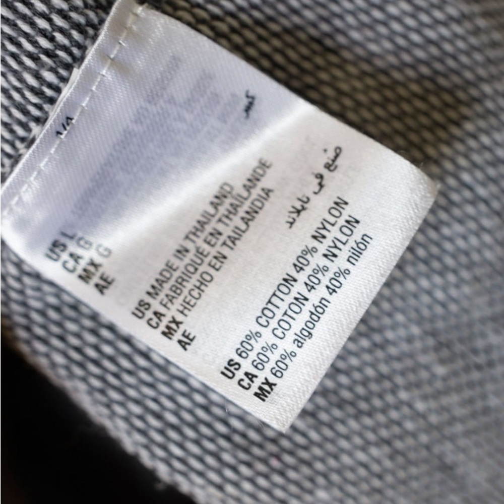 Tasso Elba Men’s Knit Sweater Gray Crew Neck Cotton Blend - Picture 6 of 9